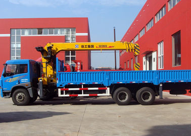 XCMG 12 トンの積込み機ブームのトラック クレーン、14.5m の持ち上がる高さ