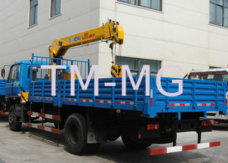 Durable Safety XCMG Transporting Telescopic Boom Truck Mounted Crane, 13m Height