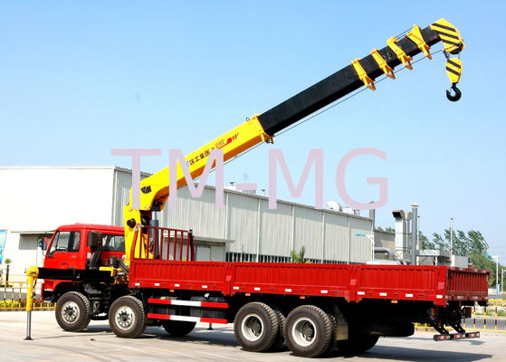 品質  Economical Heavy Things Lift Truck Loader Crane , 16 Ton Truck With Crane 工場