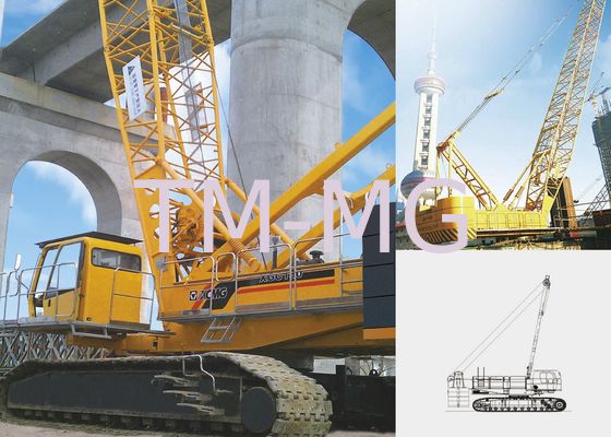 品質  Jib Tracked Hydraulic Crawler Crane QUY130, Knuckle Boom Crane for Lifting Heavy Things 工場
