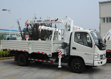 Durable 3.2 Ton Lifting Telescoping Boom Truck Mounted Crane , 6.72 T.M