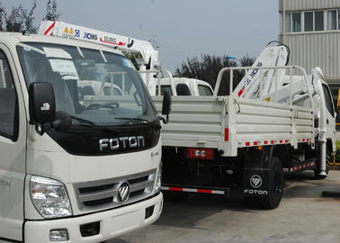 Durable 3.2 Ton Lifting Telescoping Boom Truck Mounted Crane , 6.72 T.M
