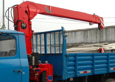 Durable 3.2 Ton Lifting Telescoping Boom Truck Mounted Crane , 6.72 T.M