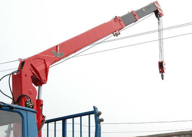 Durable 3.2 Ton Lifting Telescoping Boom Truck Mounted Crane , 6.72 T.M