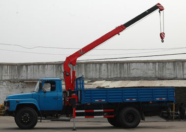 Durable 3.2 Ton Lifting Telescoping Boom Truck Mounted Crane , 6.72 T.M