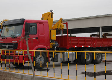 耐久11metersトラックは建築材を持ち上げるために使用されたクレーン6.3Tを取付けました
